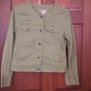 Exofficio grn Jean style jacket size M